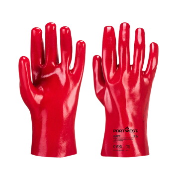 PVC Gauntlet Open Cuff 11"/27cm A427