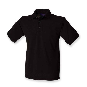 Henbury Heavy Poly/Cotton Pique Polo Shirt H400