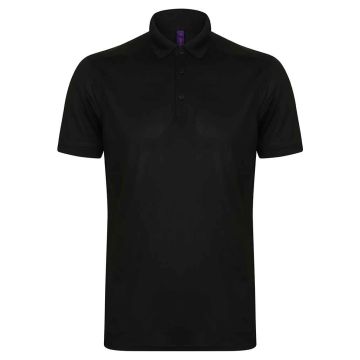 Henbury Slim Fit Stretch Microfine Pique Polo Shirt H460