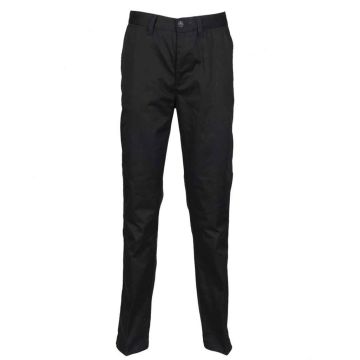 Henbury Ladies 65/35 Flat Fronted Chino Trousers H641