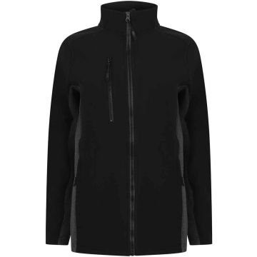 Henbury Unisex Contrast Soft Shell Jacket H835