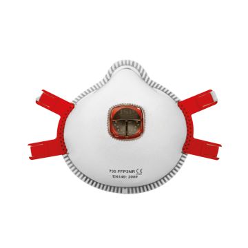 735 Typhoon Valved Moulded Mask FFP3V (Box of 10)