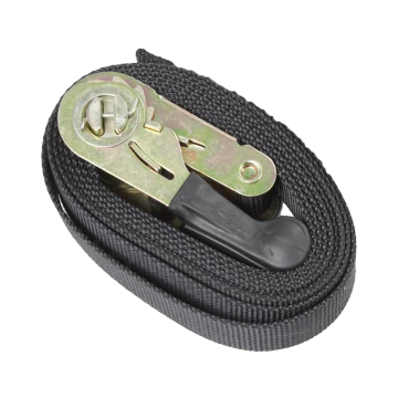 Black Ratchet Strap Endless 25mm x 2m 800kg