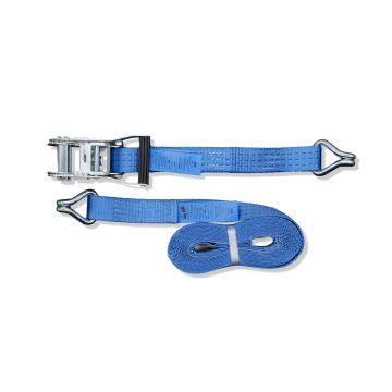 Blue Ratchet Strap Hook Ends Claw 35mm x 5M 3000KG