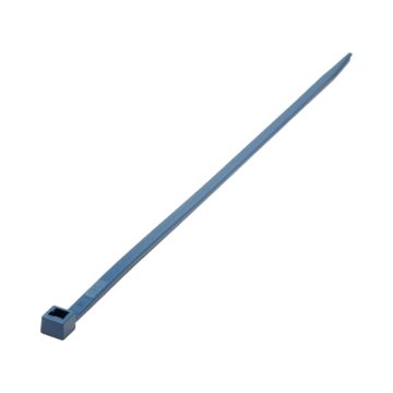 Metal Detectable Cable Ties Blue 300mmx4.8mm (Pk 100)