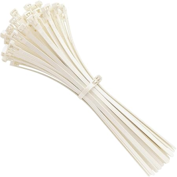 White Cable Ties 300x4.8mm (Pk 100)
