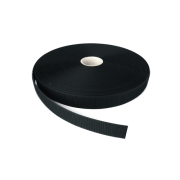 Black Hook 20mm x 25mt Velcro Adhesive (Rip'n'Grip)