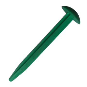 Mushroom Pegs Green 5"