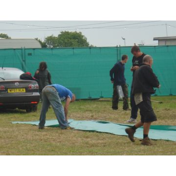 Fence Cover PE8 Mid-Green 100g/m² 1.83x200m