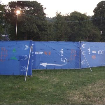 Fence Cover PE8 Blue 100g/m² 1.83x200m