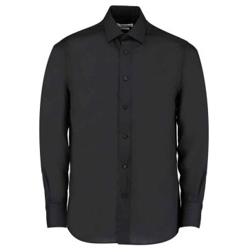 Kustom Kit Long Sleeve Tailored Business Shirt K131
