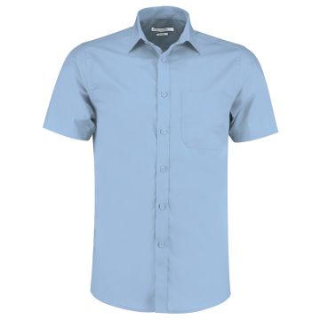 Kustom Kit Short Sleeve Tailored Poplin Shirt K141