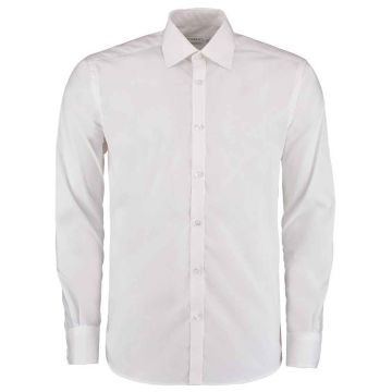 Kustom Kit Long Sleeve Slim Fit Business Shirt K192