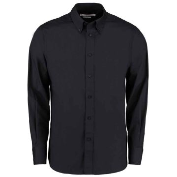 Kustom Kit Long Sleeve Tailored City Business Shirt K386