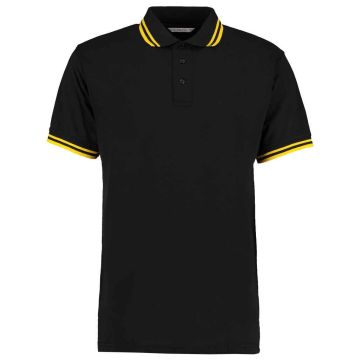 Kustom Kit Contrast Tipped Poly/Cotton Pique Polo Shirt K409