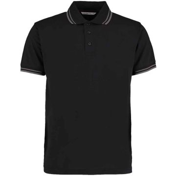 Kustom Kit Contrast Tipped Poly/Cotton Pique Polo Shirt K409