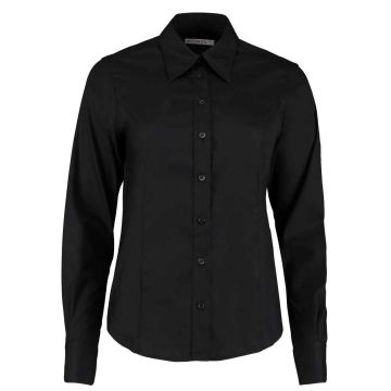 Kustom Kit Ladies Premium Long Sleeve Tailored Oxford Shirt K702