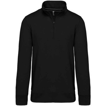 Kariban Zip Neck Sweatshirt KB487