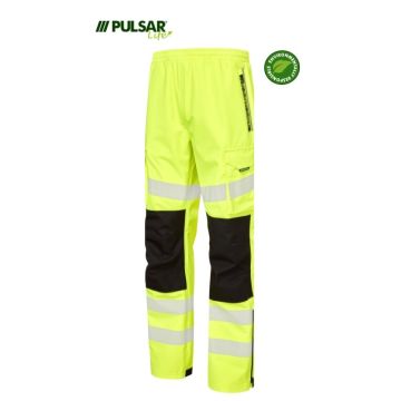 PULSAR LIFE Waterproof HV Yellow Overtrouser LFE906