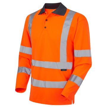 WOOLSERY Leo EcoViz Performance Sleeved Polo Shirt P06