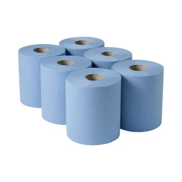Centrefeed Blue 2ply 6 x150m