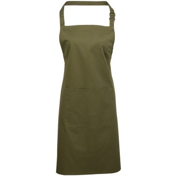Premier 'Colours' Bib Apron with Pocket PR154