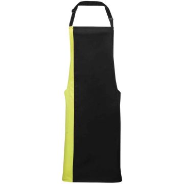 Premier Contrast Bib Apron PR162