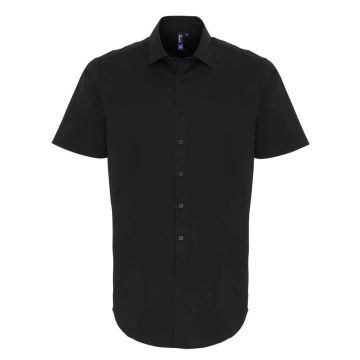 Premier Short Sleeve Stretch Fit Poplin Shirt PR246