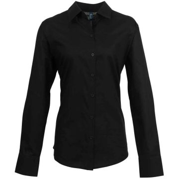 Premier Ladies Signature Long Sleeve Oxford Shirt PR334