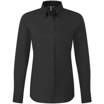 Premier Ladies Supreme Long Sleeve Oxford Shirt PR384