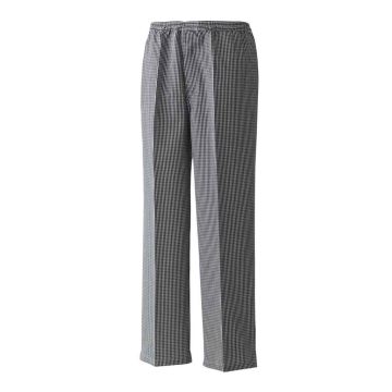 Premier Pull On Chef's Check Trousers PR552