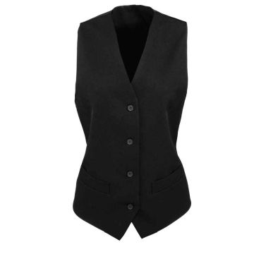 Premier Ladies Lined Waistcoat PR623