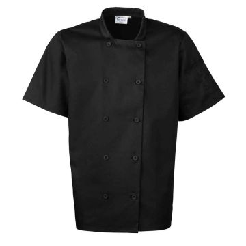 Premier Short Sleeve Chef's Jacket PR656