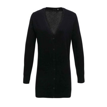 Premier Ladies Longline V Neck Cardigan PR698
