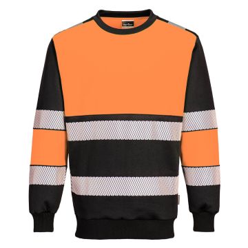 PW3 Hi-Vis Class 1 Sweatshirt PW376