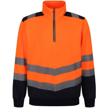 Regatta High Visibility Pro 1/4 Zip Sweatshirt RG460