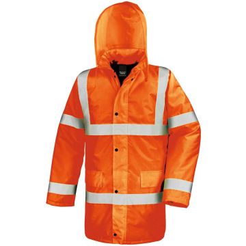 Result Core Hi-Vis Motorway Coat RS218