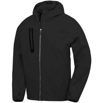 Result Recycled Three Layer Printable Hooded Soft Shell Jacket RS909