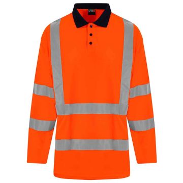 Pro RTX High Visibility Long Sleeve Polo Shirt RX715