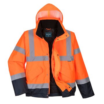 Hi-Vis Contrast Winter Bomber Jacket S266