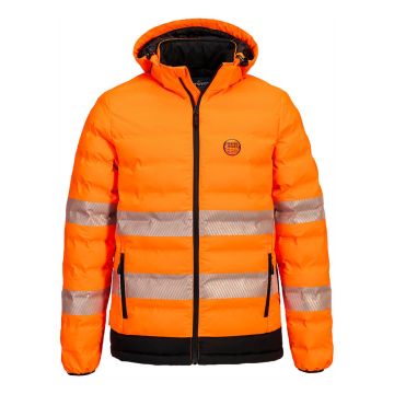 Hi-Vis Ultrasonic Heated Tunnel Jacket S548