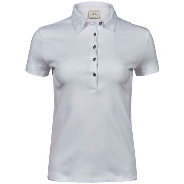 Tee Jays Ladies Pima Cotton Interlock Polo Shirt T1441
