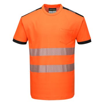 PW3 Hi-Vis Cotton Comfort T-Shirt S/S  T181