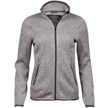 Tee Jays Ladies Knitted Outdoor Fleece Jacket T9616