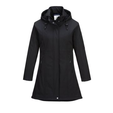 Carla Women's Hooded Softshell Jacket (3L) TK42