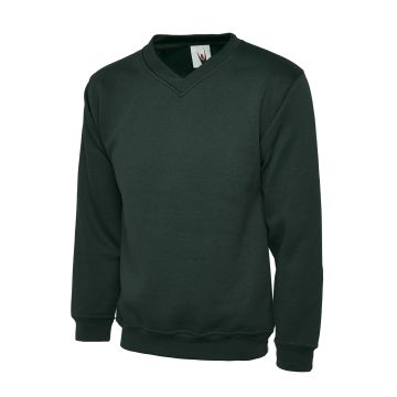 UC204 Classic V-Neck Sweatshirt