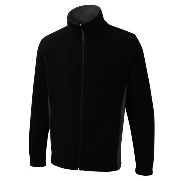 UC617 Two Tone Full Zip Fleece Jacket