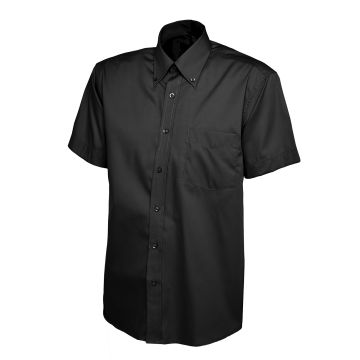 UC702 Mens Pinpoint Oxford Half Sleeve Shirt