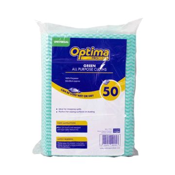 All Purpose Cloth Optima Proclean Green (PK/50)