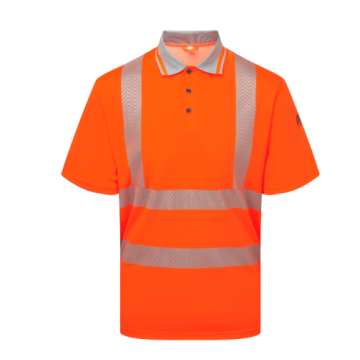 PULSAR LIFE Men's Hi-Vis Short Sleeve Polo LFE924